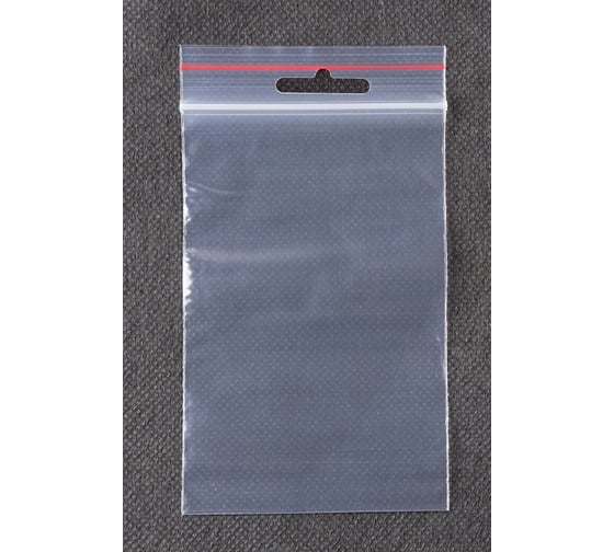 Пакет PACK INNOVATION с замком зиплок, с европодвесом, 8x12 см, 60 мкм, 200 шт IP0ES0081260-200