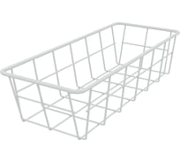 Корзина для хранения НАЙДИ 250x100x65, белый муар KOR-25х10х6-53