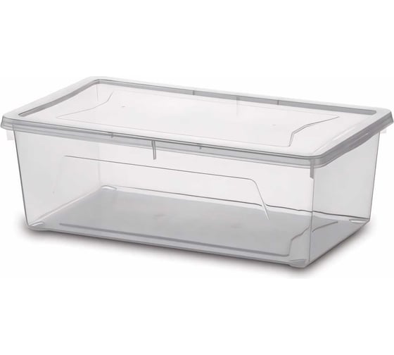 Хозяйственный контейнер с крышкой GENSINI 33x19x11 см, 5 л, пластик 2241 1