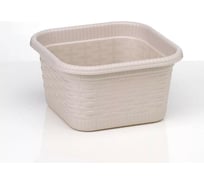 Хозяйственная корзина GENSINI Rattan, 15x15x8 см, пластик, цвет ассорти 3340
