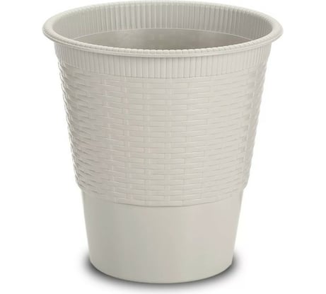 Хозяйственная корзина GENSINI Rattan, диаметр 23.5 см, высота 24 см, 8 л, пластик, цвет ассорти 2176