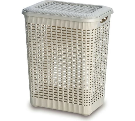 Хозяйственная корзина GENSINI Rattan, 50 л, пластик, цвет ассорти 2158