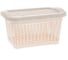 Корзина GENSINI Rattan 40 л, 59x40x29 см, с крышкой пластик, цвет ассорти 2169 4