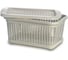 Корзина GENSINI Rattan 40 л, 59x40x29 см, с крышкой пластик, цвет ассорти 2169 2