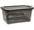 Корзина GENSINI Rattan 40 л, 59x40x29 см, с крышкой пластик, цвет ассорти 2169 3