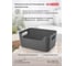 Универсальная корзинка Econova SCANDI 270x190x105 мм, 4,6 л серый 434200811 4