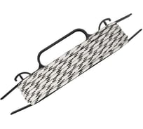 Плетеная веревка MAESTRO с сердечником, 8 мм х 20 м, белая с черной нитью, рамка 69210