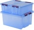 Контейнер с крышкой HONEYCOMB 10 л, серия HOME, прозрачно-голубой M-H10-00.06new 5