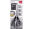 Офисные ножницы DELI E77762 grey 210 мм сталь серый блистер, 12 шт 1485109 2