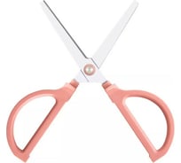 Офисные ножницы для резки DELI Nusign 170 мм ручки пластиковые титановое покрытие сталь 1584236