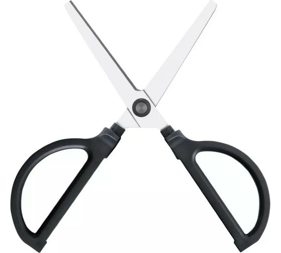 Офисные ножницы для резки DELI Nusign ENS051 BLACK 170 мм ручки пластиковые титановое покрытие сталь черный 1584254 1