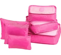 Органайзеры BRADEX комплект 6 шт, однотонные, розовые TD 0589