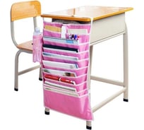 Подвесной органайзер для документов Beroma розовый 07704479