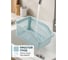 Корзина для хранения вещей Klinko голубая лагуна 26х15х12 см PERFECTO LINEA 43-216202 ЦГ-4651886870 7