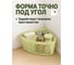 Корзина для хранения вещей Klinko зеленая 23х18х12 см PERFECTO LINEA 43-218000 ЦГ-0134477315 3