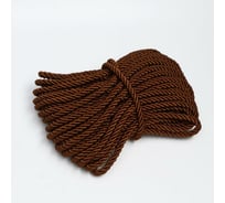 Декоративный витой шнур СИМАЛЕНД 12 мм, без тесьмы №M1.0, 25 м 7039118