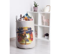 Корзина для игрушек JOYARTY Серфинг на закате 35x50 см toba_385263_M