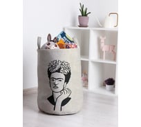 Корзина для игрушек JOYARTY Фрида с цветами 35x50 см toba_385275_M