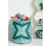 Текстильная корзина для хранения вещей и игрушек JOYARTY Квадрат тайн 19 литров planta_20326_5