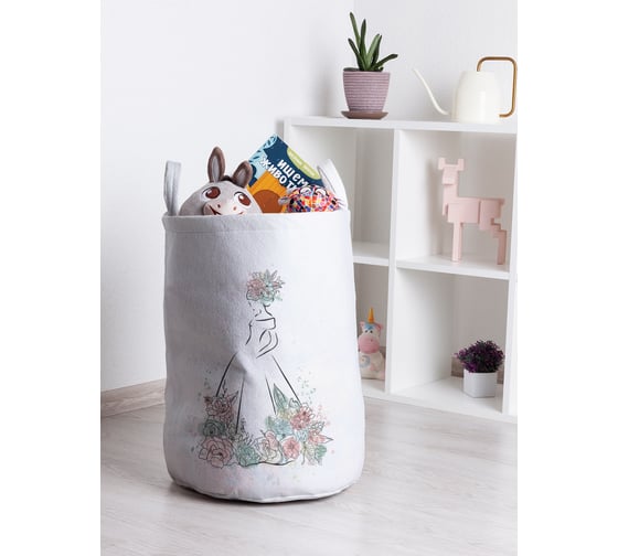 Корзина для игрушек JOYARTY Прекрасная леди весны 35x50 см toba_385296_M