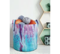 Текстильная корзина для хранения вещей и игрушек JOYARTY Красочный купол 19 литров planta_20345_5