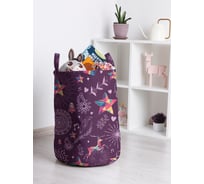 Корзина для игрушек JOYARTY Новогодний олень 35x50 см toba_378418_M