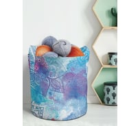 Текстильная корзина для хранения вещей и игрушек JOYARTY Облачные кружева 19 литров planta_8319_5