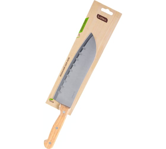 Кухонный нож Ladina Branch wood японский шеф-нож 30см 30101-7