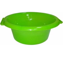 Круглый таз ООО Шеф полимер 5 л полипропилен зеленый BA/PP5G/RO