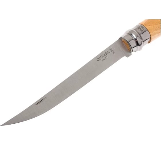 Филейный Нож Opinel №12 нержавеющая сталь, рукоять бук 518