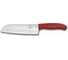 Нож сантоку Victorinox лезвие 17 см, рифленое, красный 6.8521.17G 1