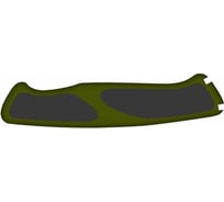 Задняя накладка для ножей Victorinox 130 мм, нейлоновая, зелёно-чёрная C.9534.C4