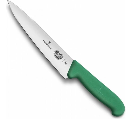 Разделочный нож Victorinox, 15 см, зелёный 5.2004.15