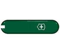 Передняя накладка для ножей Victorinox 58 мм, пластиковая, зелёная C.6204.3