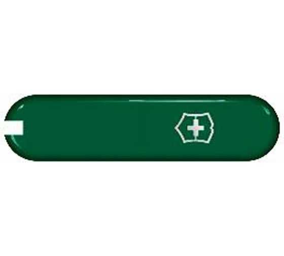Передняя накладка для ножей Victorinox 58 мм, пластиковая, зелёная C.6204.3 1