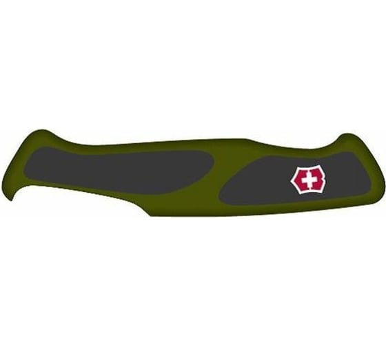 Передняя накладка для ножей Victorinox 130 мм, нейлоновая, зелёно-чёрная C.9534.C1 1