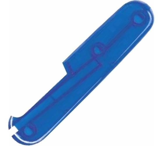 Задняя накладка для ножей Victorinox 91 мм, пластиковая, полупрозрачная синяя C.3602.T4