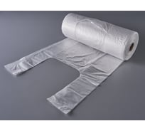 Пакет-майка PACK INNOVATION втулка ПНД прозрачный 24+12x44 см 12 мкм 250 шт в рулоне 1 рулон IP00PMV0244410-1