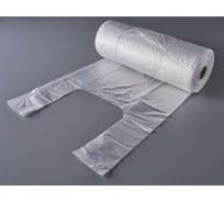Пакет-майка PACK INNOVATION втулка ПНД прозрачный 24+12x44 см 250 шт в рулоне 5 рулонов IP00PMV0244410-5
