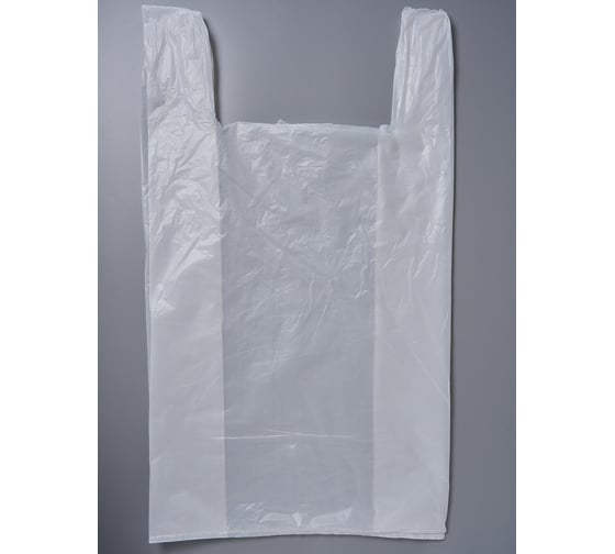 Пакет-майка PACK INNOVATION белая 42+20x75 см 17 мкм 100 шт IP00PM00V422075.17-300 1