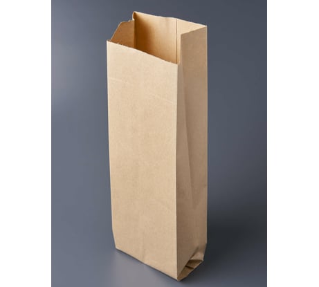 Бумажный пакет PACK INNOVATION коричневый V-образное дно размер 30x10x5 см 100 шт IP0BUMP0301005-100