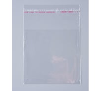 Пакет PACK INNOVATION БОПП с клеевым клапаном 10x10+4 см 20 мкм 300 шт IP00BOРР1010.20-300