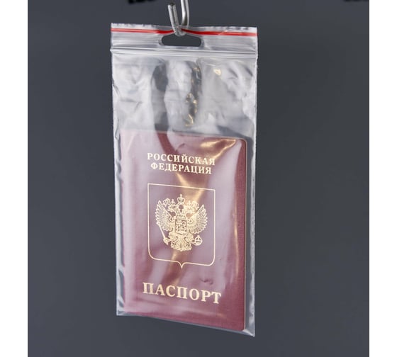 Пакет PACK INNOVATION с замком Зип лок 10x17 см 60 мкм европодвес 1000 шт IP000EVR00101760-1000