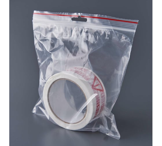 Пакет PACK INNOVATION с замком Zip-Lock Зип лок европодвес 20x20 см 60 мкм 50 шт IP0E202060-50