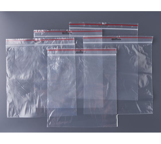 Пакет PACK INNOVATION с замком Zip-Lock Зип лок европодвес 20x20 см 60 мкм 200 шт IP0E202060-200