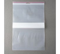 Пакет PACK INNOVATION с замком Зип лок 20x30 см 100 мкм полоса подвес 50 шт IP0E0PN2030100-50
