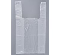 Пакет-майка PACK INNOVATION 24+12x44 см 12 мкм белая для ПВЗ, магазина 100 шт IPPMW241244-1
