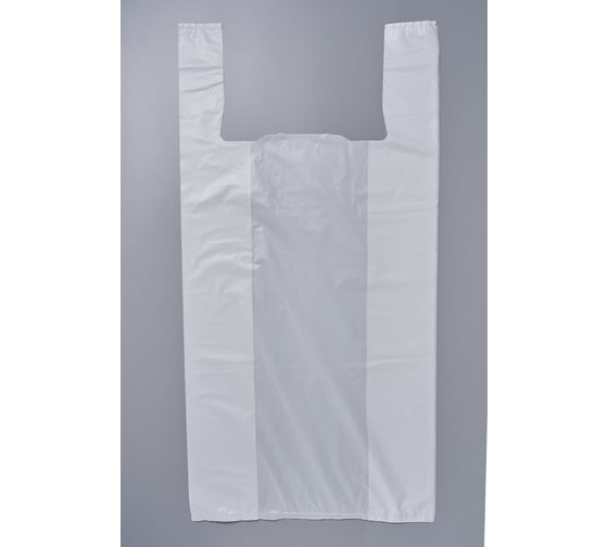 Пакет-майка PACK INNOVATION 30+16x58 см 19 мкм белая для ПВЗ, магазина 50 шт IPPMV301658-05