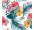 Мелованная упаковочная бумага ЗОЛОТАЯ СКАЗКА Tropics 70х100 см, 5 дизайнов, 70 г/м2 591593 4