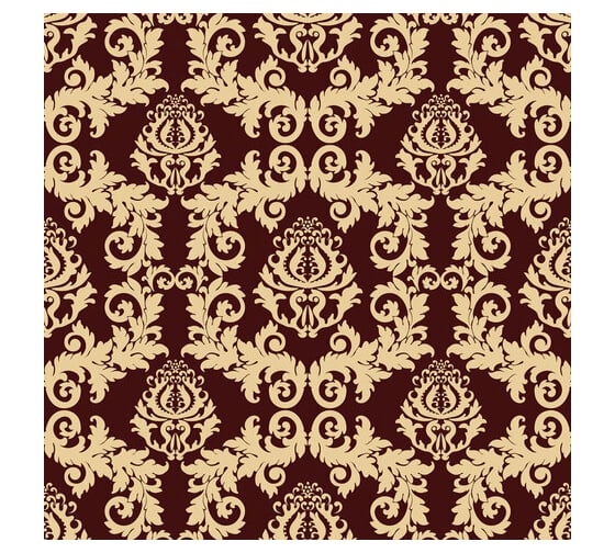 Мелованная упаковочная бумага Золотая сказка Damask Luxury 70х100 см, 5 дизайнов, 70 г/м2 591590